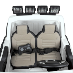 Дитячий двомісний електромобіль джип Ford M 4790EBLR(24V)