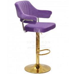 Стільчик для візажу Jef velor Gold