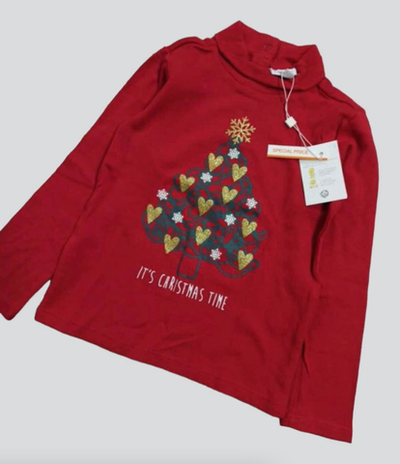 Водолазка "Ялинка", бавовна ТМ "OVS" (80 см)