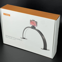 Настільна складана безтіньова LED-лампа F-700A, чорна