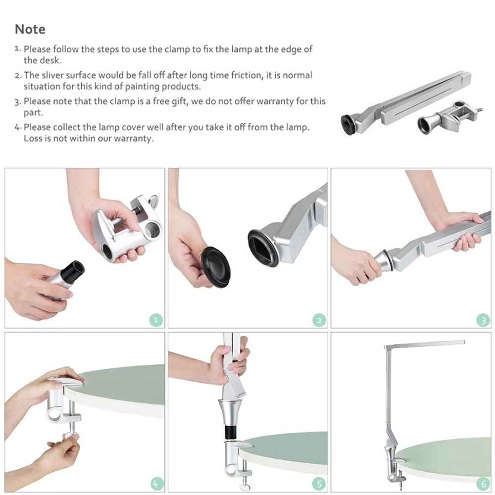Настольная бестеневая лампа TaoTronics TT-DL07