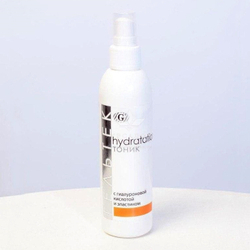 Тонік для обличчя з гіалуроновою кислотою і еластином серии Hydratation, Гельтек