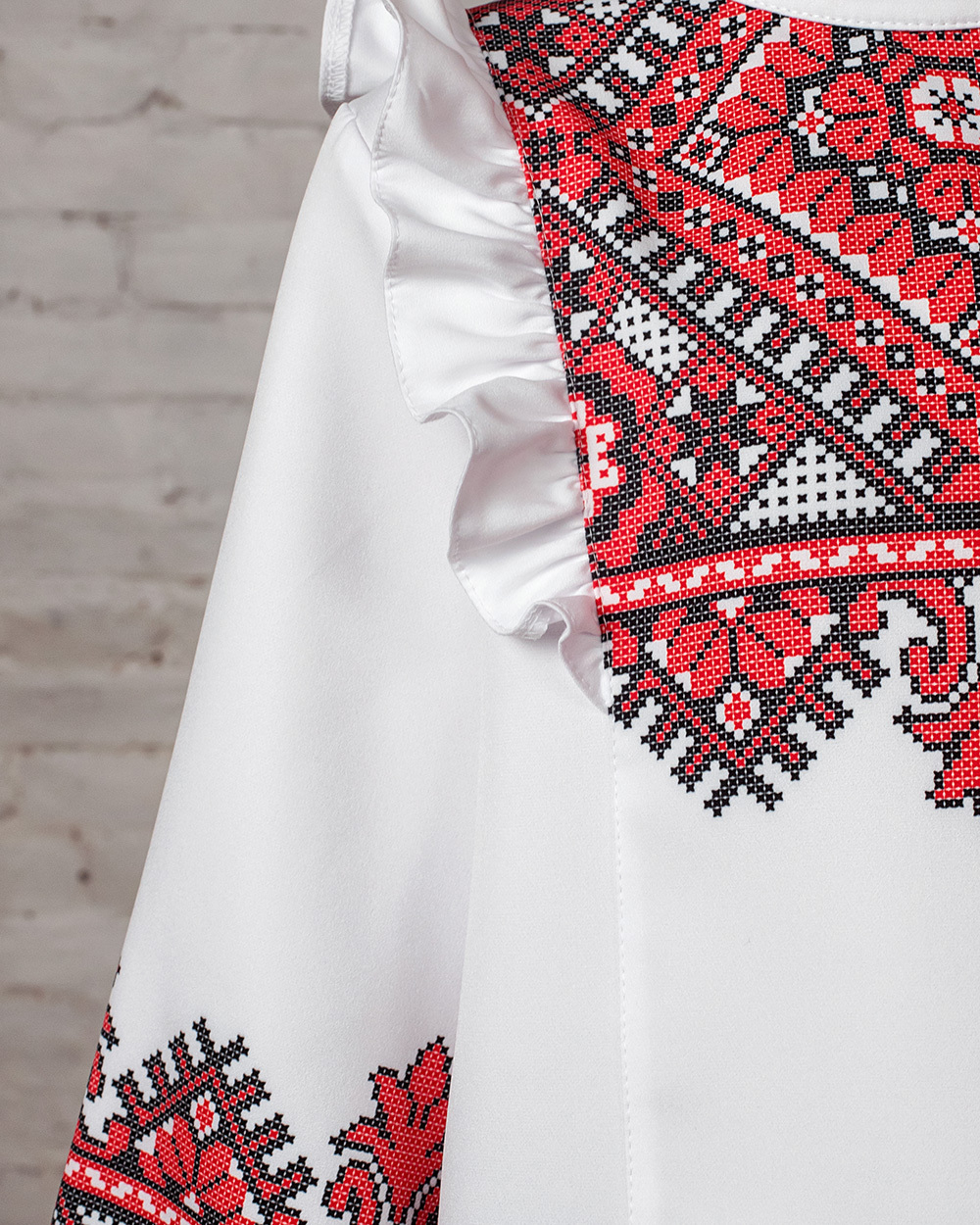 Блузка біла для дівчинки (арт. 2622200101)