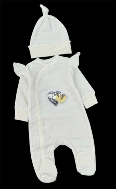 Чоловічок із шапочкою "Серденько", футер ТМ "Happy ТОТ"