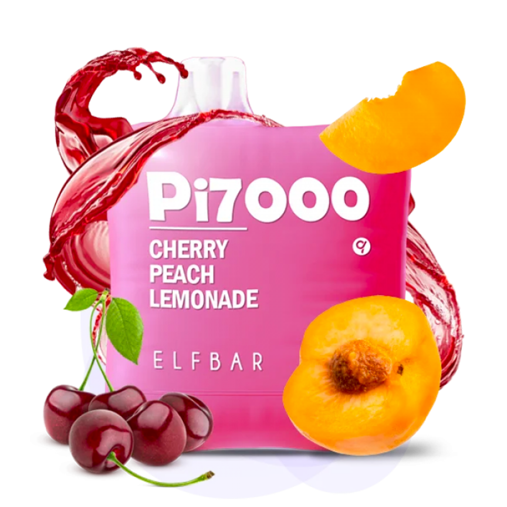 ELF BAR Pi7000 Cherry Peach Lemonade 5% nic