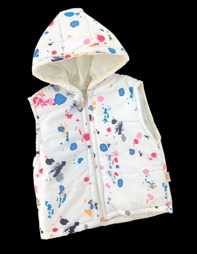 Жилетка з капюшоном "Different", плащівка, синтепон ТМ "Else"