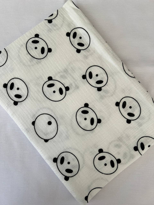 Пеленка муслиновая жатая двухслойная