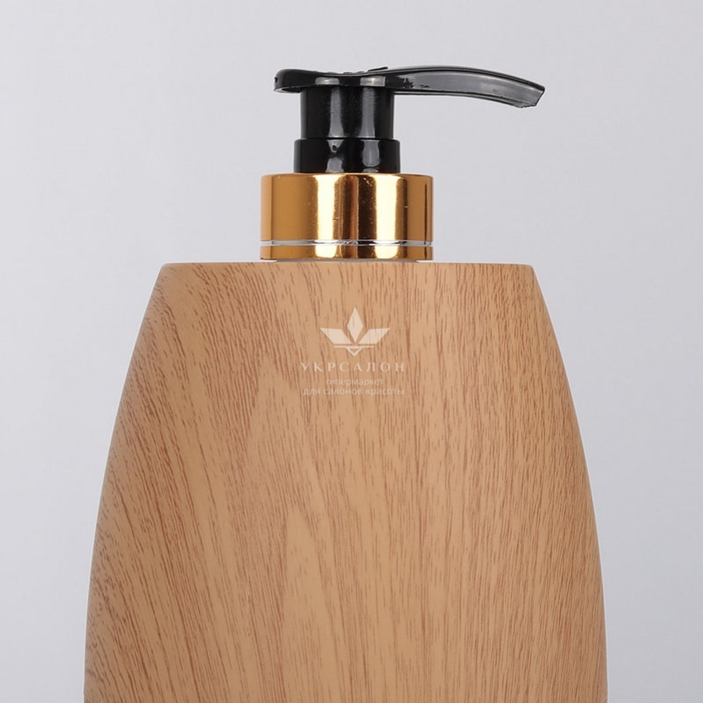 Підігрівач для масажної олії з флаконом 300 мл, світло-коричневий