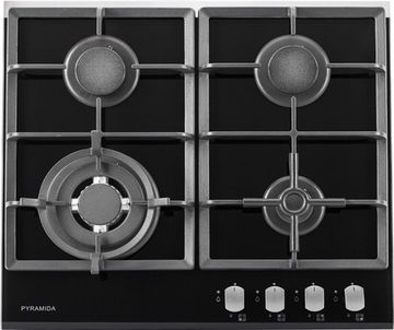Варильна поверхня газова PYRAMIDA PFG 647 Black Luxe