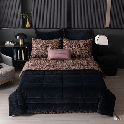 Комплект постельного белья Сатин Velouria Luxe с Одеялом VL004