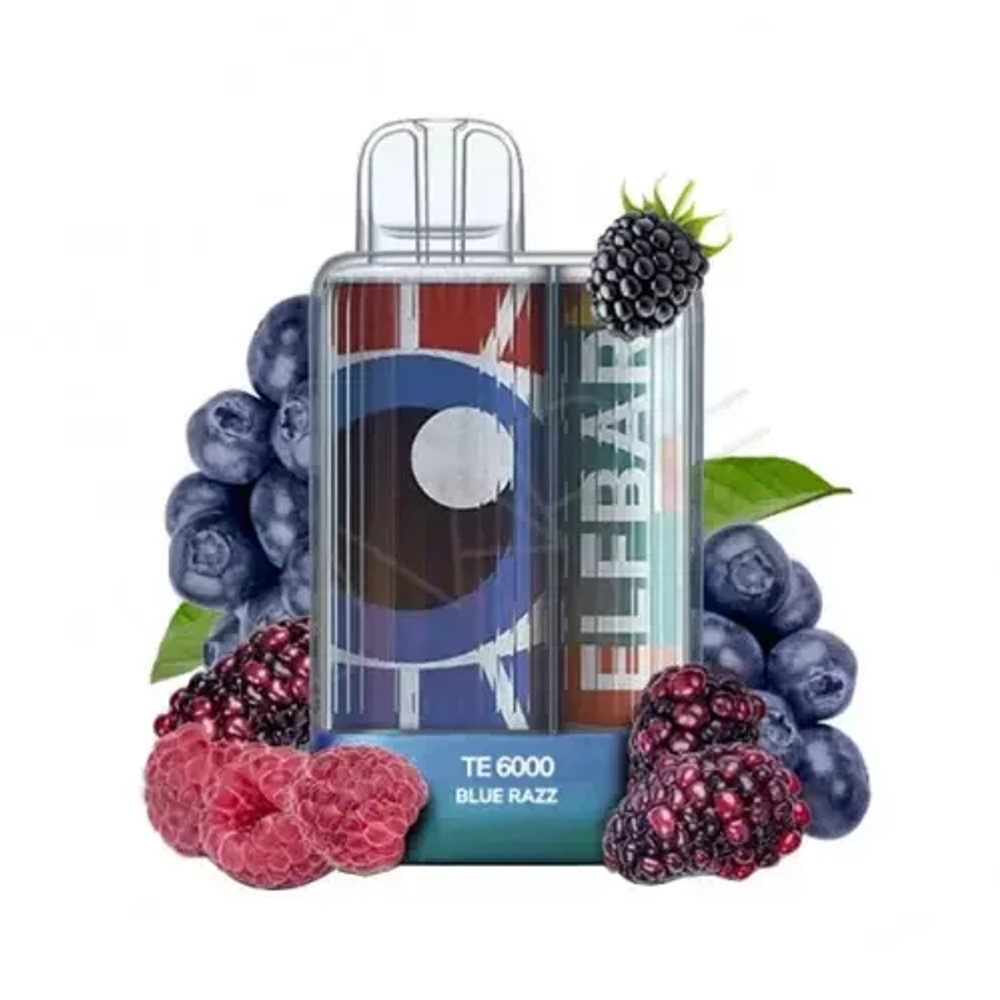 Elf Bar TE6000 Blue Razz (5% nic)