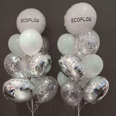 Гелієві кульки з логотипом клієнта