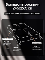 Комплект постельного белья Однотонный Сатин Премиум OCP006