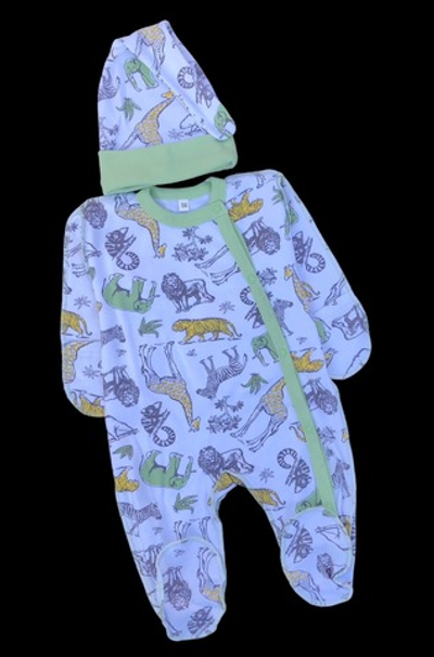 Чоловічок з шапочкою "Звірятка",  інтерлок ТМ “Ua”