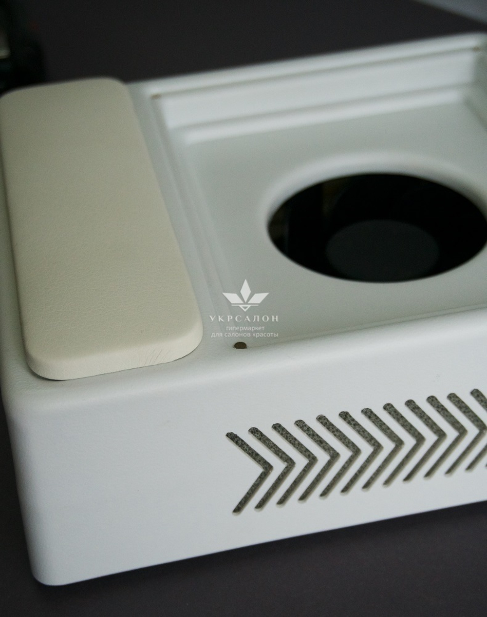 Вытяжка для маникюра настольная Ulka Handy c функцией работы от повербанка, white