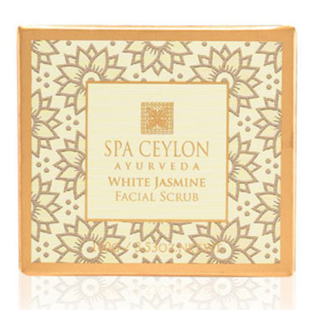 Скраб для сухой кожи лица Белый жасмин 100 г, SPA Ceylon