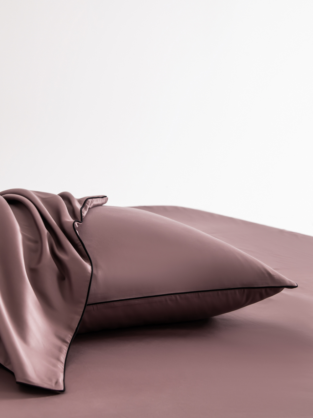 Комплект постельного белья Однотонный Сатин Элитный OCE007