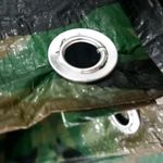 Тент универсальный 6х8 от дождя и снега, затеняющий 90г./м2 (камуфляж)