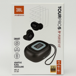 Беспроводные наушники JBL Tour Pro 5 С идеальной посадкой и интеллектуальным кейсом
