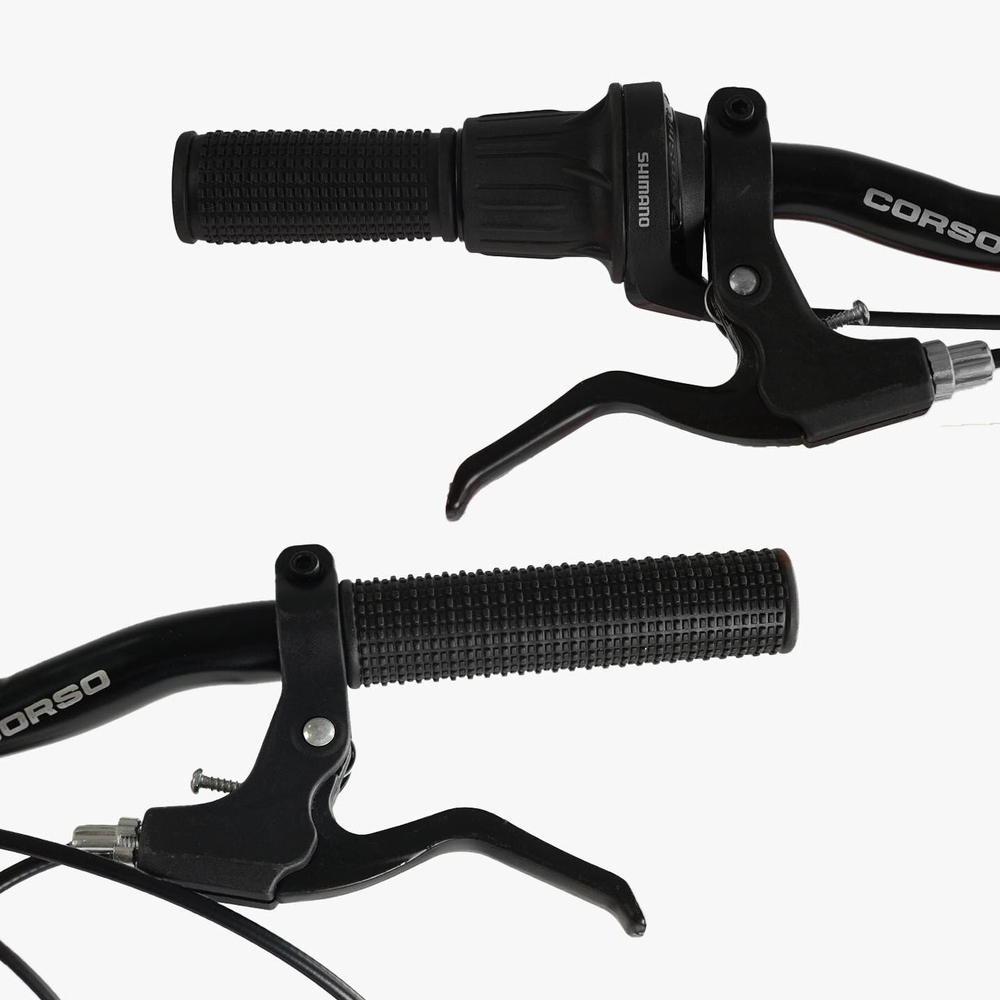 Детский спортивный велосипед 20 дюймов Corso Spirit, оборудование Shimano