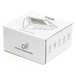 Настольная маникюрная вытяжка с HEPA фильтром Teri Turbo M, цвет черный (сетка черная)