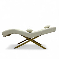 Анатомічна кушетка Mark 555-09 з гудзиками для лашмейкерів та бровістів