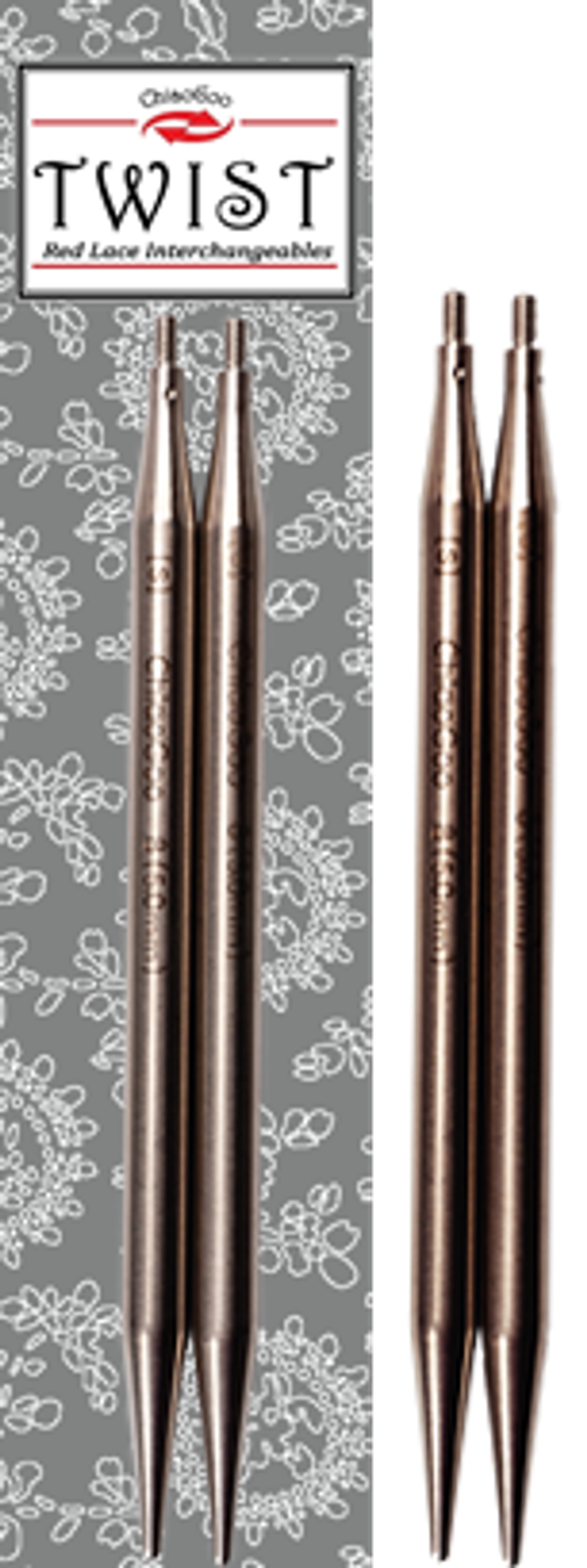 Cпицы ChiaoGoo TWIST Lace Tips (13 cm)