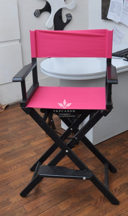 Складаний стілець для візажу Apolo 6 black