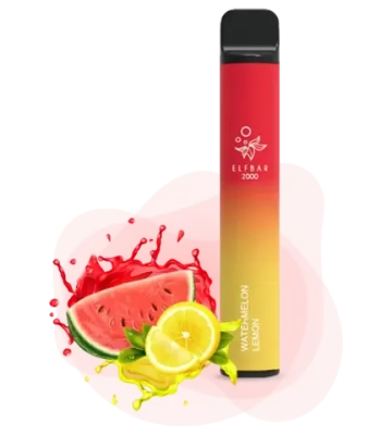 Elf Bar 2000 - Watermelon Lemon (5% nic)