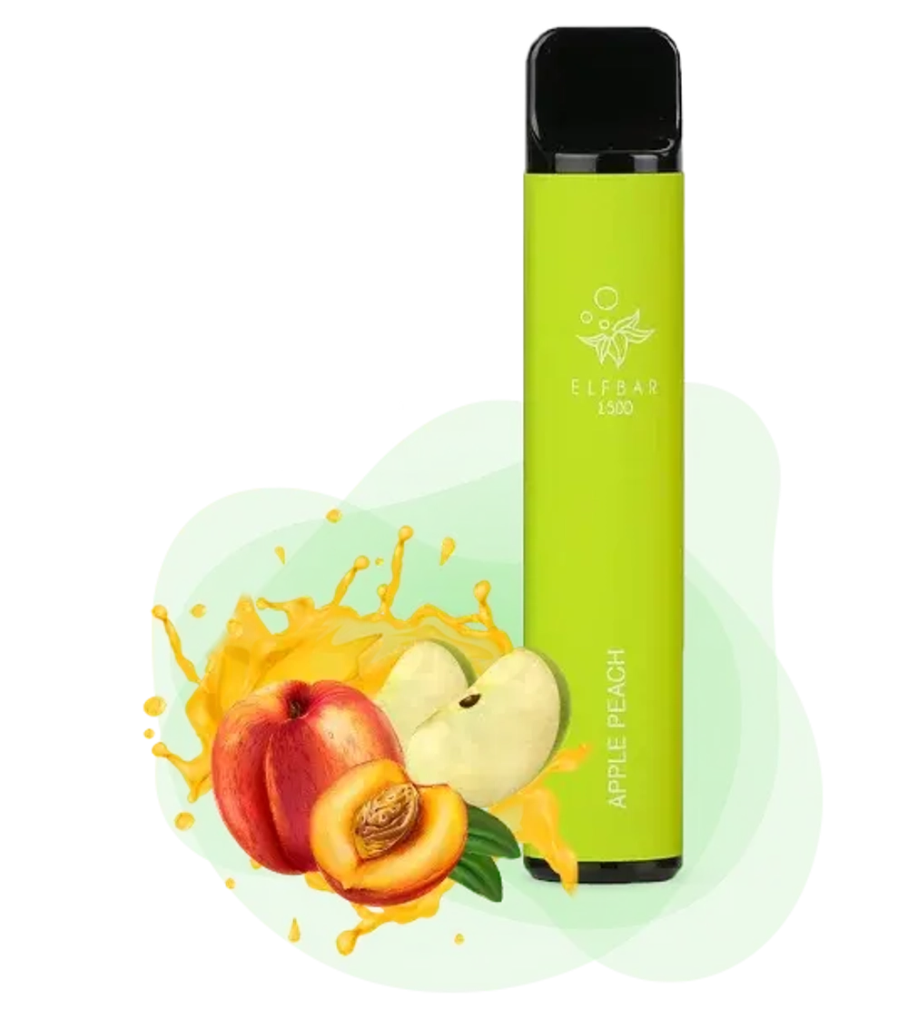 Elf Bar 1500 - Apple Peach 5% Nic