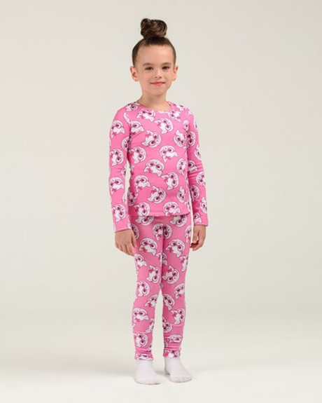 Термобелье с принтом розовые котята для девочки (арт. 5722300110)