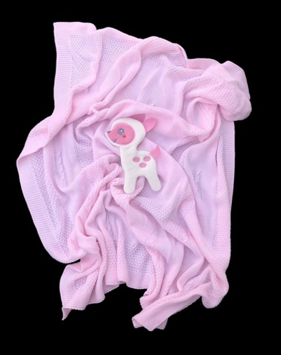 Плед "В'язаний", акріл, вовна, 90*90 см ТМ "Bebikan"