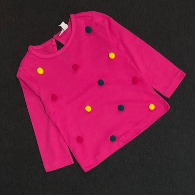 Реглан "Помпон", бавовна ТМ “OVS” (74 см)