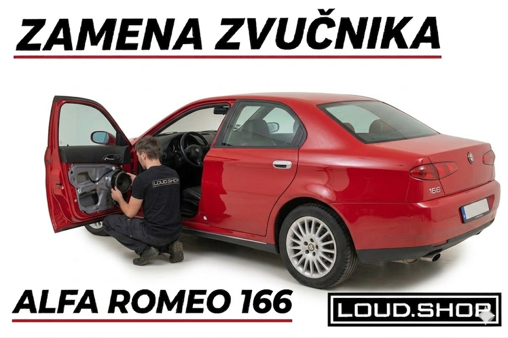 Komplet Zvučnika Alfa Romeo 166