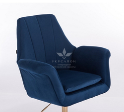 Стільчик майстра Boston velor gold