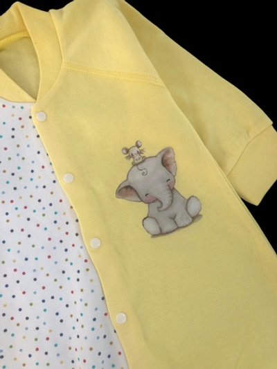 Чоловічок «Принт», інтерлок ТМ "Happy ToT" (68 см)