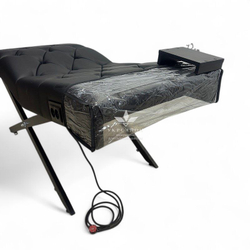 Анатомическая кушетка Mark 444-09 с пуговицами для лашмейкеров и бровистов