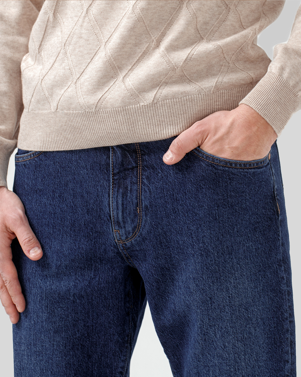 Джинси чоловічі Regular Fit сині (арт. 8862300404)