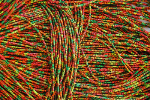 Канітель пружна  зелена мікс 1,6 мм