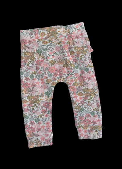 Штани, бавовна, рібана ажур ТМ "George" (62-68 см)