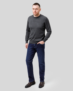 Джемпер чоловічий темно-сірий (арт. 7662300203)