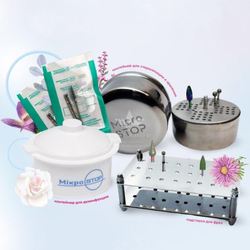 Контейнер для дезинфекции фрез Микростоп 0.12л