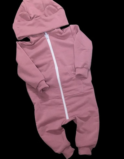 Ромпер з капюшоном «Ведмежа», двунитка (98 см)