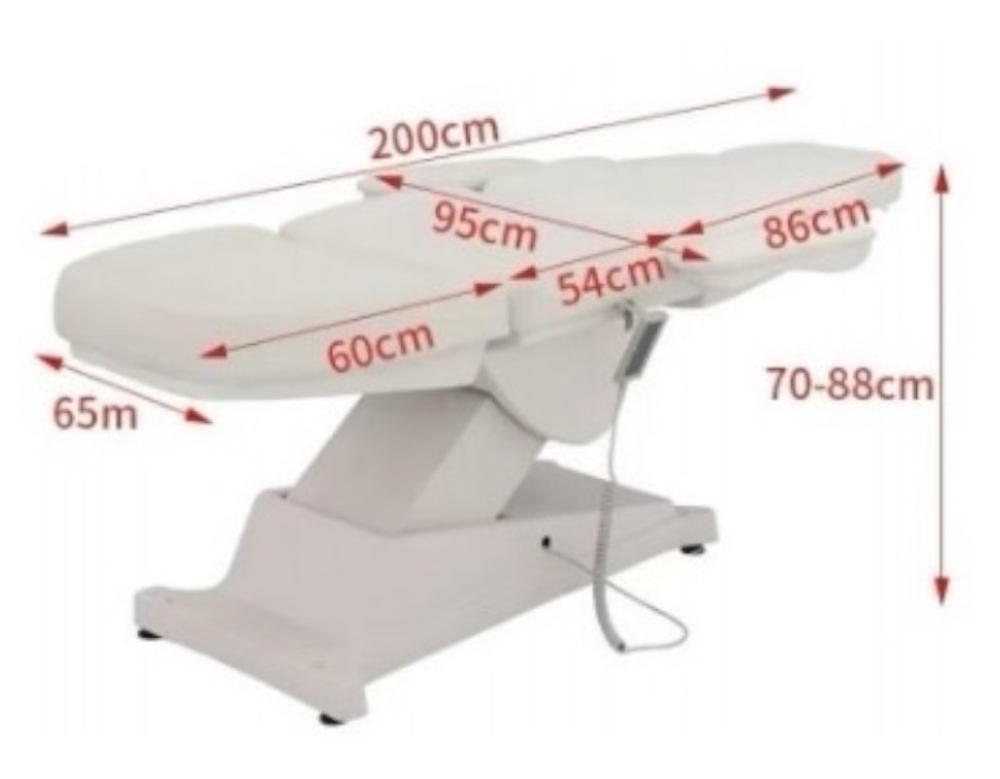 Косметологическая кушетка 640 (3 мотора)