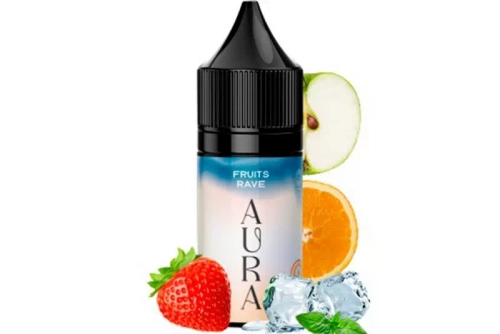 Солевая Жидкость Aura Fruits Rave 30ml (Аура Фруктовый Рейв) 30mg | 50mg