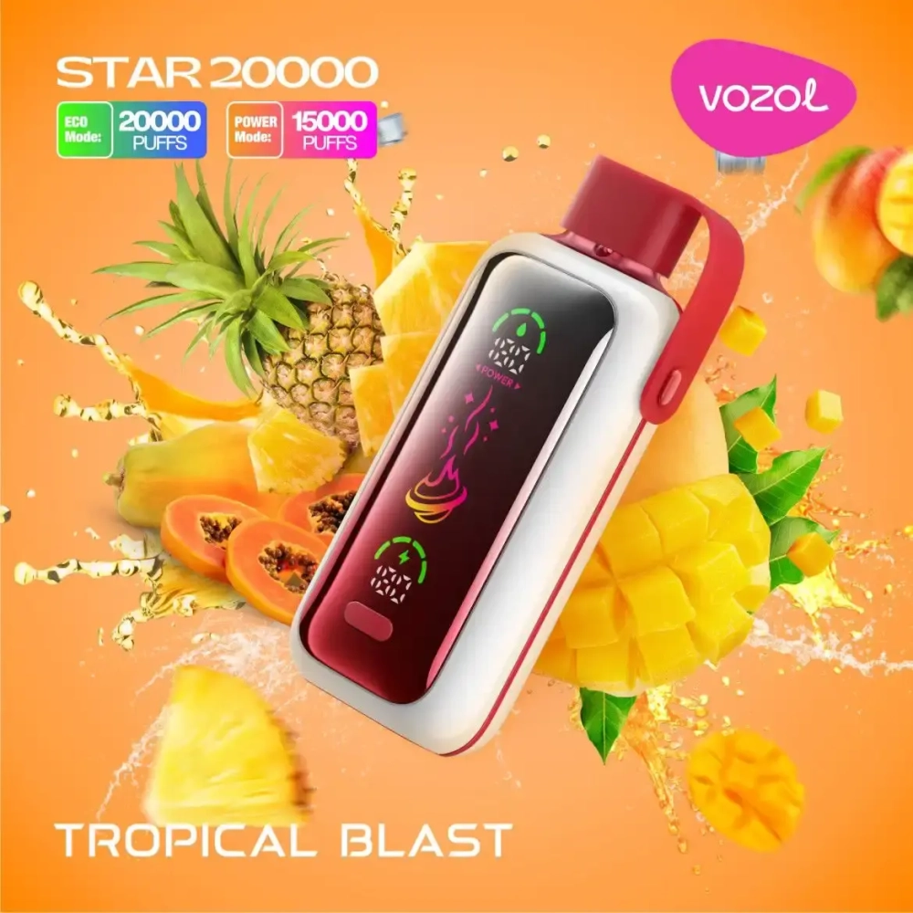 Vozol Star 20000 - Tropical Blast (5%nic)