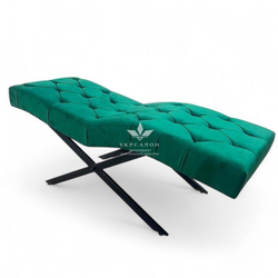 Анатомическая кушетка Mark 444-06 с пуговицами для лашмейкеров и бровистов