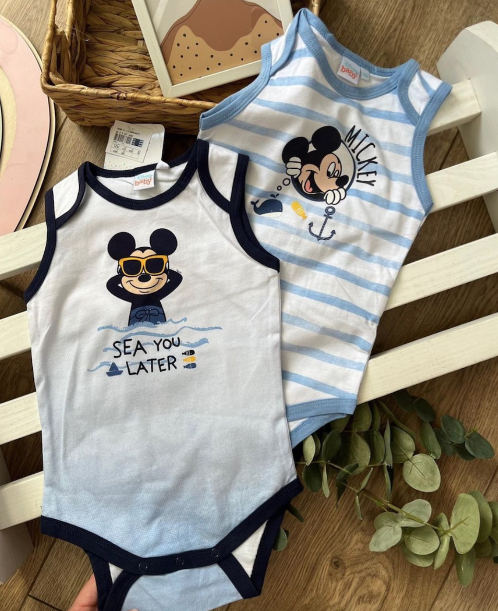 Боді-майка "Mickey", бавовна ТМ "Disney" (92 см)