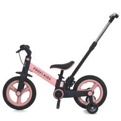 Детский велосипед-трансформер Profi Kids MB 1021 с родительской ручкой