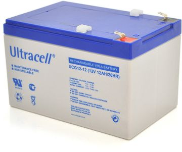 Акумуляторна батарея Ultracell UCG12-12 GEL 12V 12Ah White (YT37508)